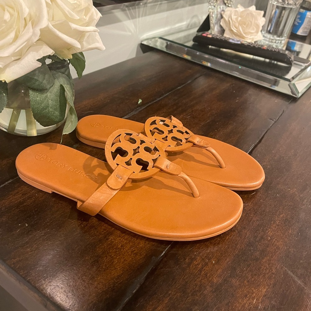 tory burch miller sandals Bourbon Miele
